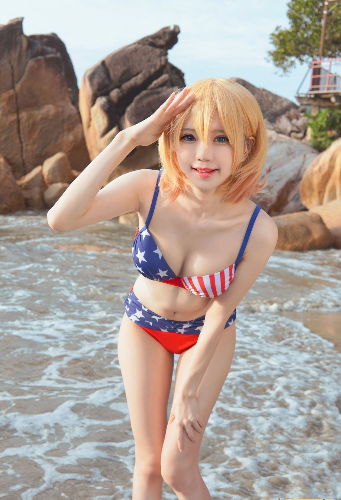 [COSERд] SallyDorasnow  Mami  Bikini[25P] ͸߸Ьд ջŮ P.1 