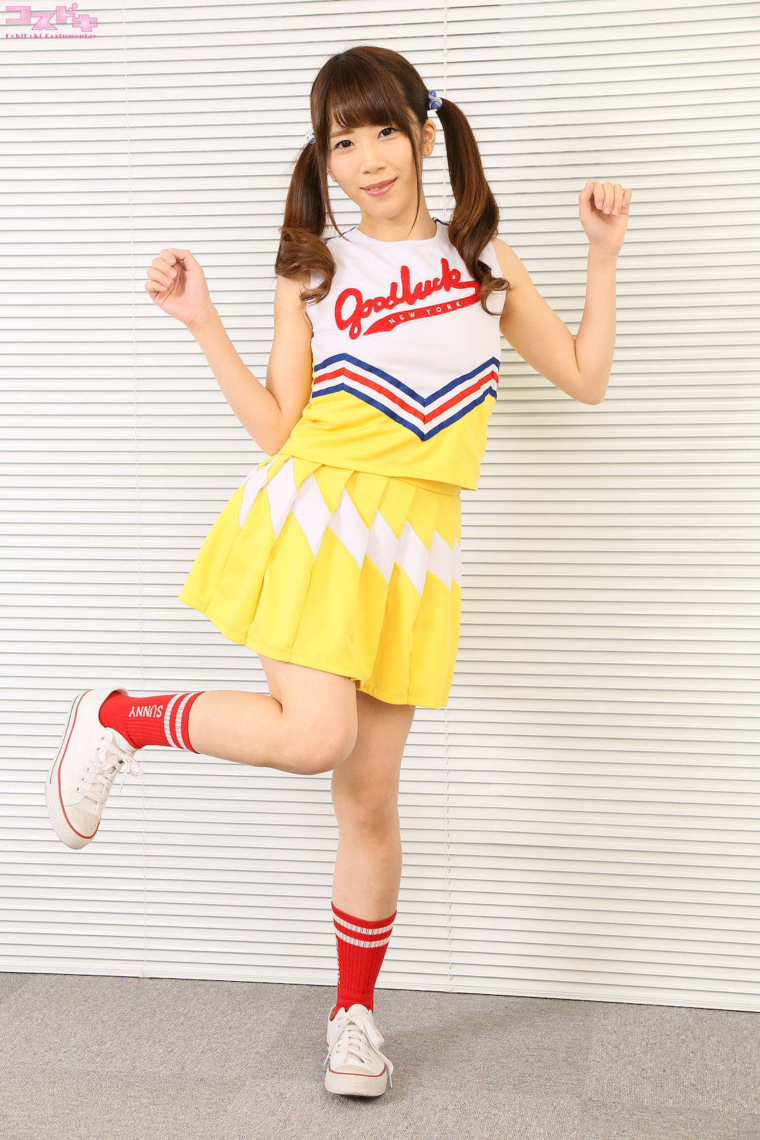 [ձCosdokiͼ] Kubo ñ椦 kuboyuuna pic Ʒ uuna 崿 Ƭ cheerleader1/42P P.4