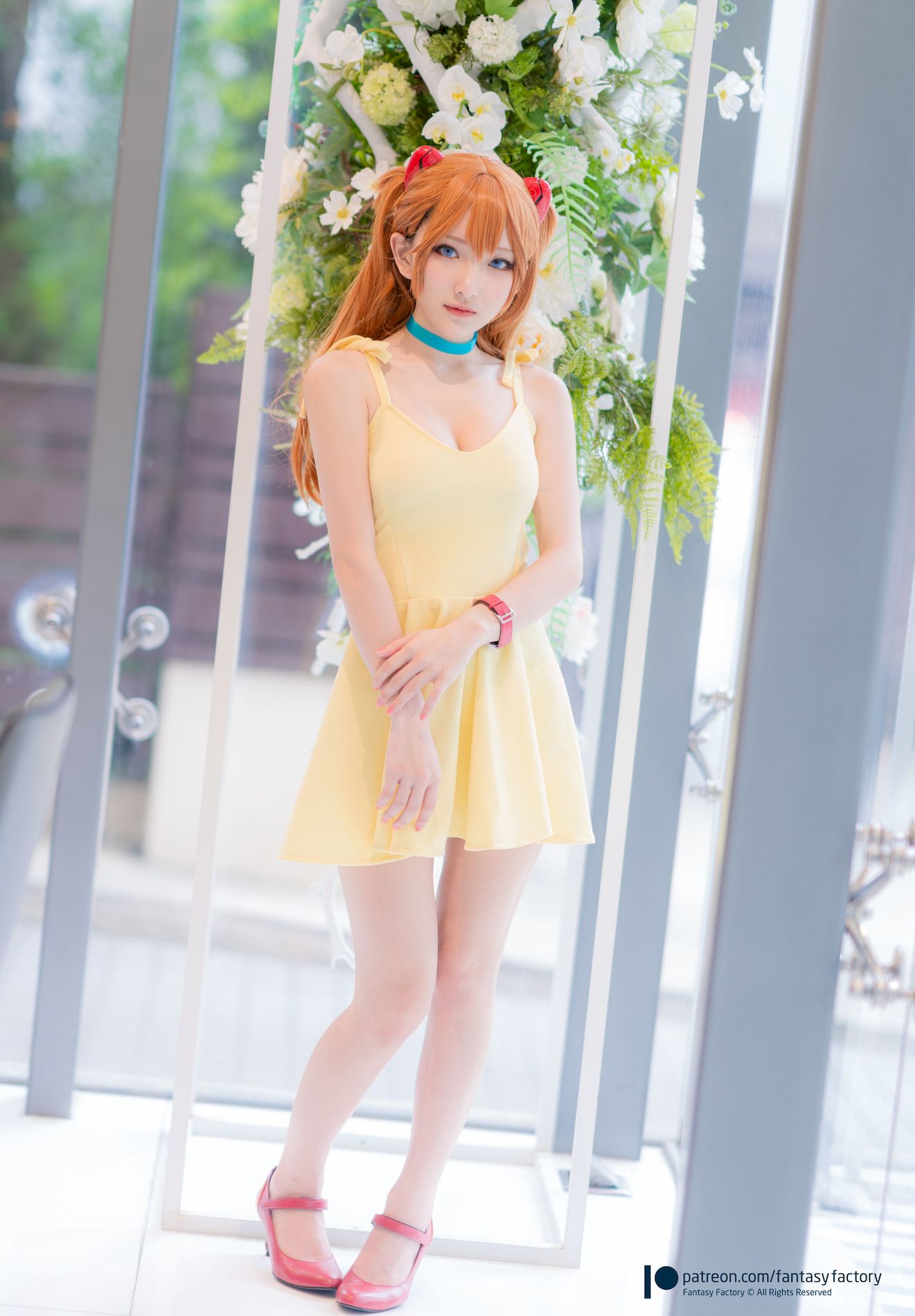 Dress ȹ Yellow FantasyStoryӰ] СDing Asuka 2020.08 P.1 