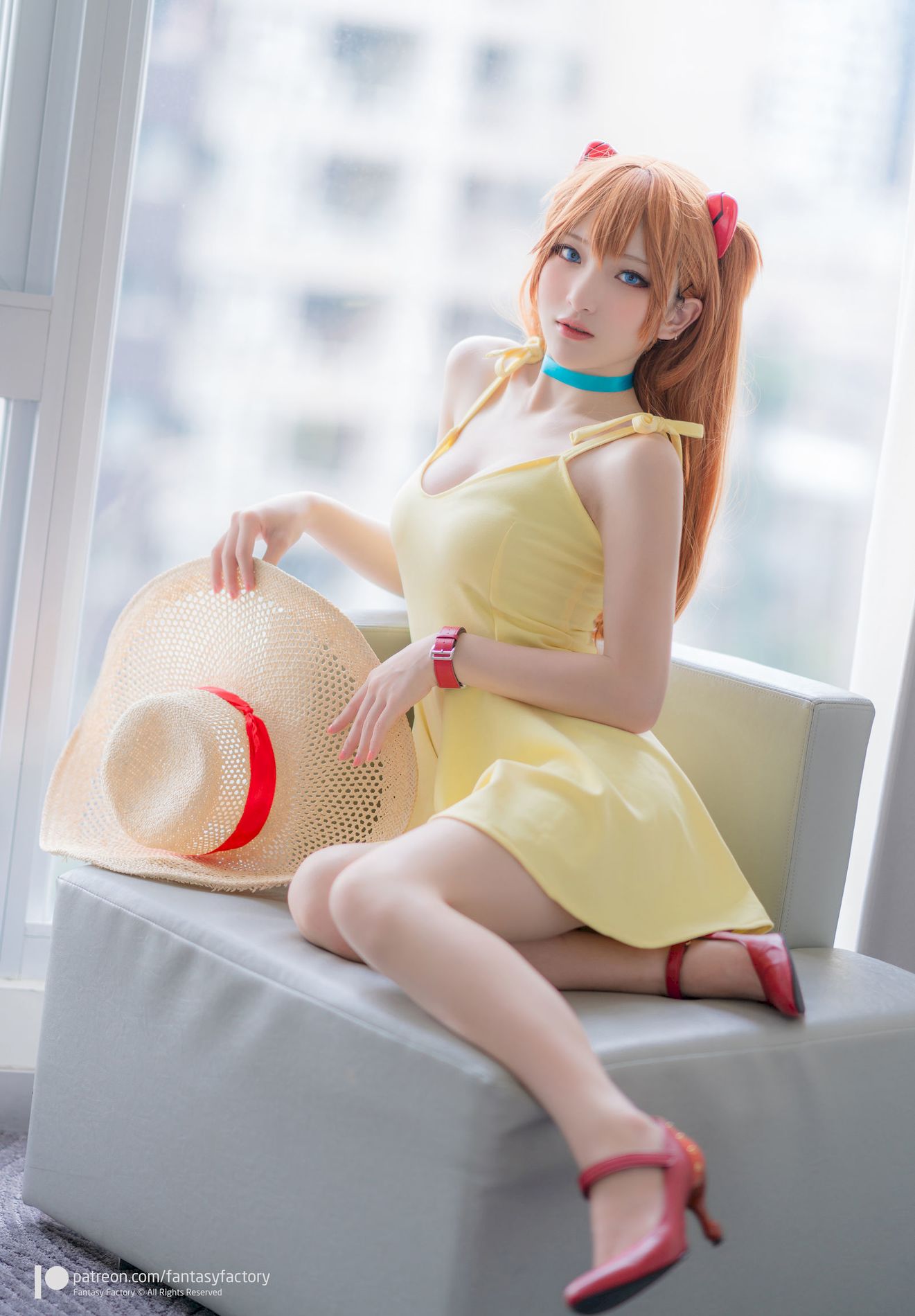 Dress ȹ Yellow FantasyStoryӰ] СDing Asuka 2020.08 P.1 