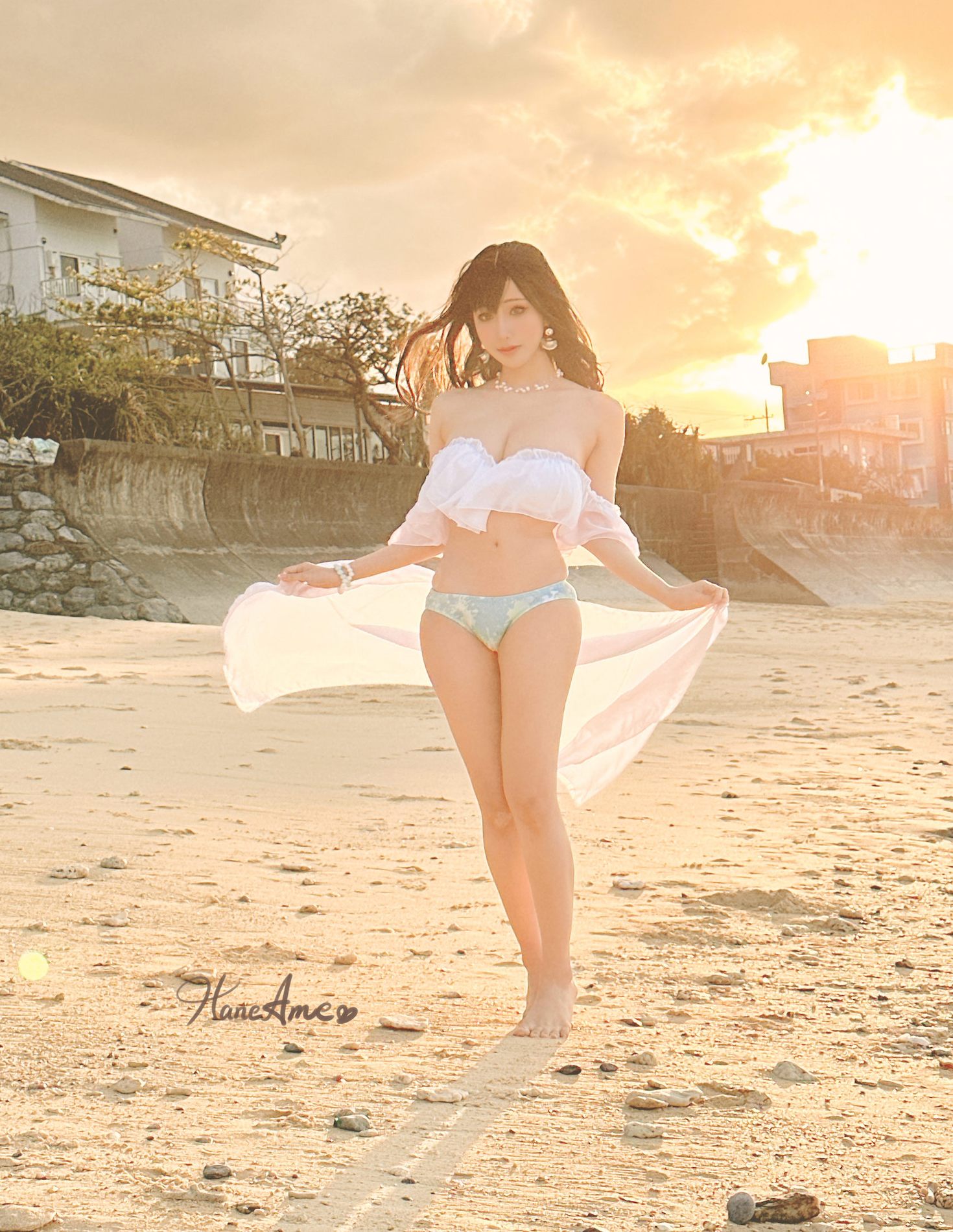 Okinawa Hane ɳ֮ ͼ д White ģ sand Original love 겨 coserд in Ame P.5