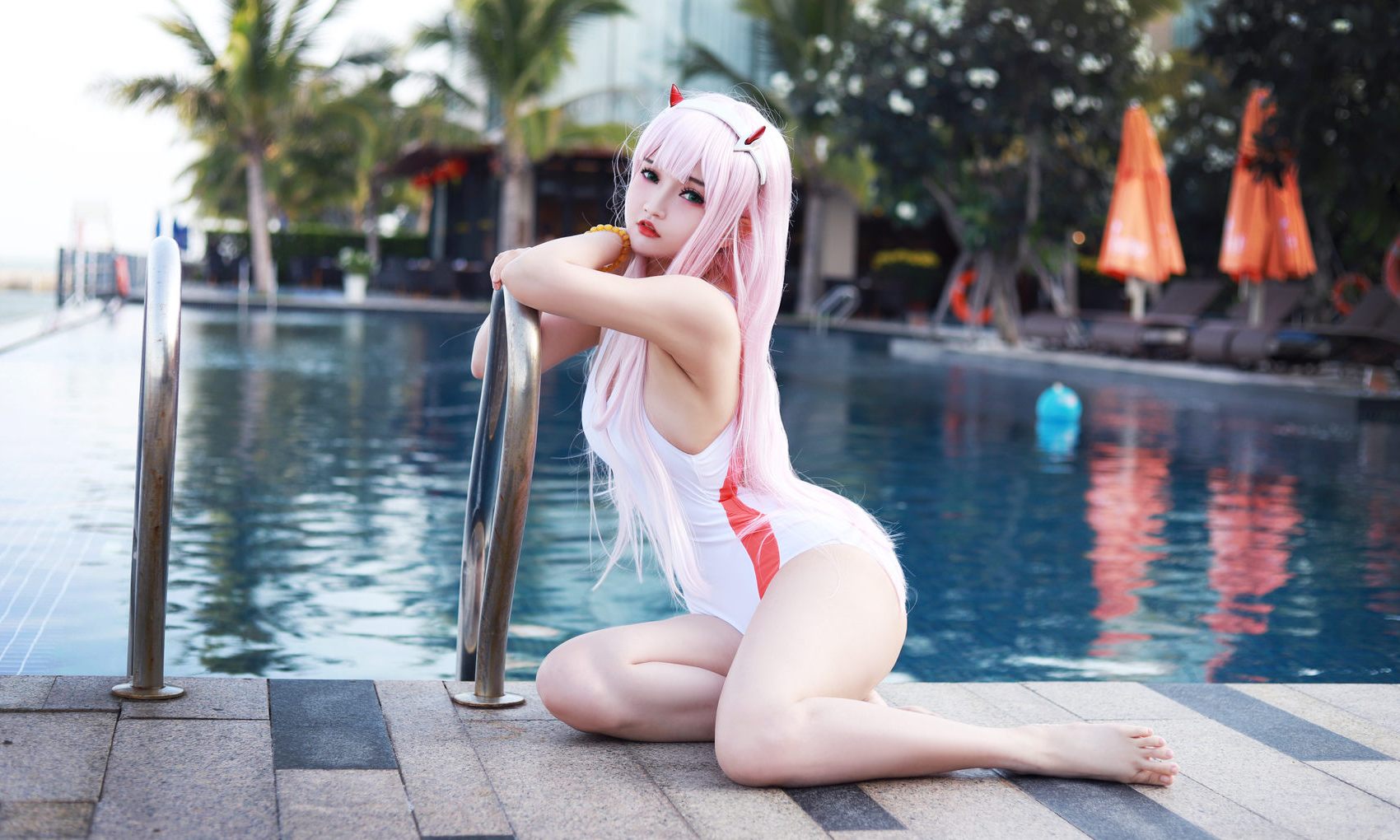 Potato Zero Two ģ coserӰ ͼ Coserֽ Godzilla Swimsuit P.5