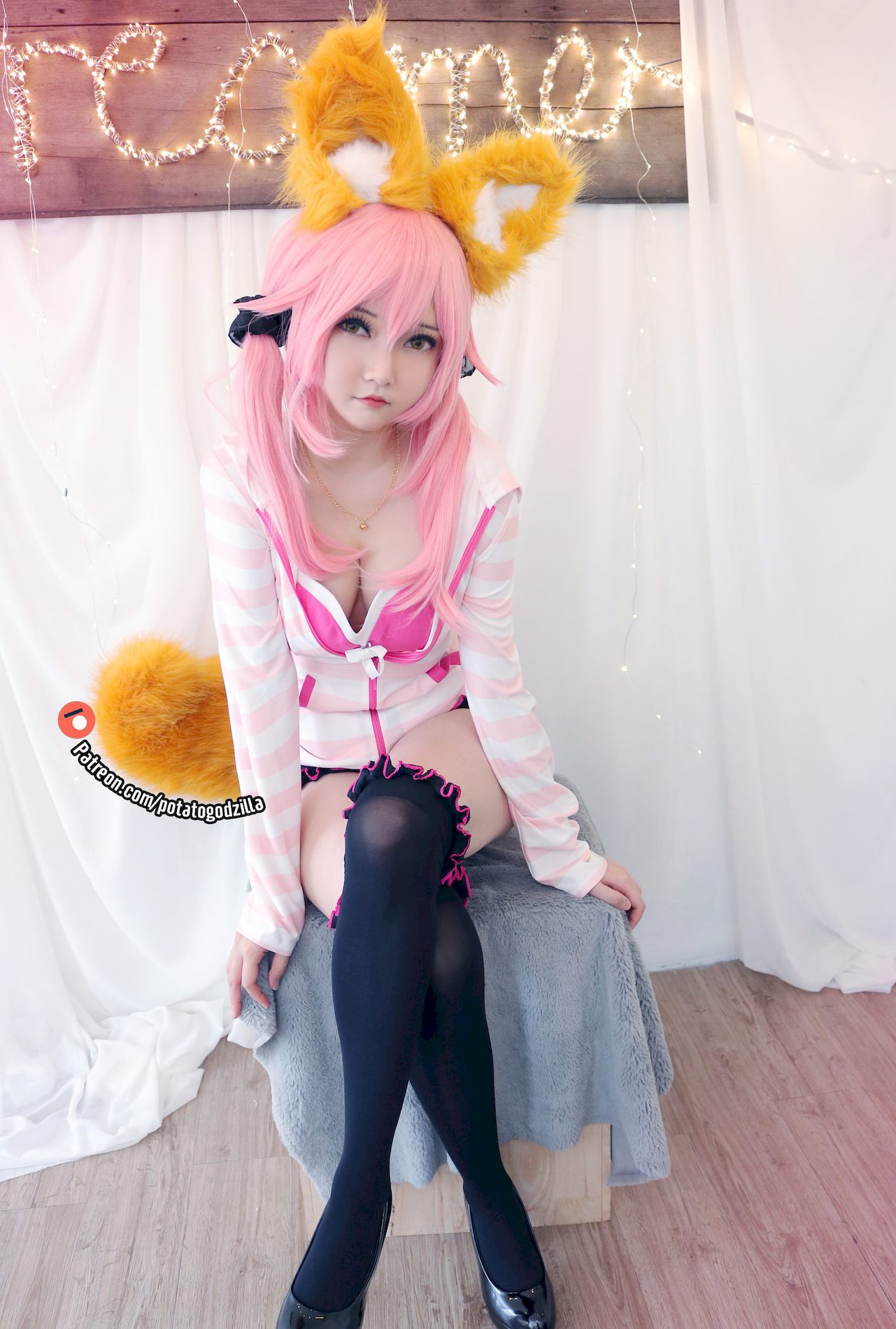 Potato ģ Godzilla coserӰ Uniform School Tamamo Coser ͼ P.7