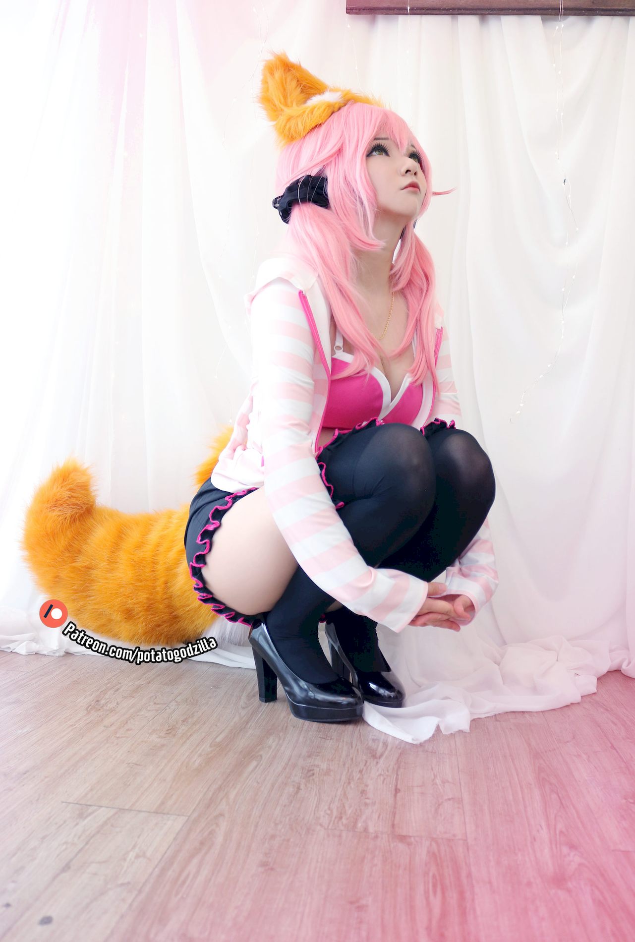 Potato ģ Godzilla coserӰ Uniform School Tamamo Coser ͼ P.7