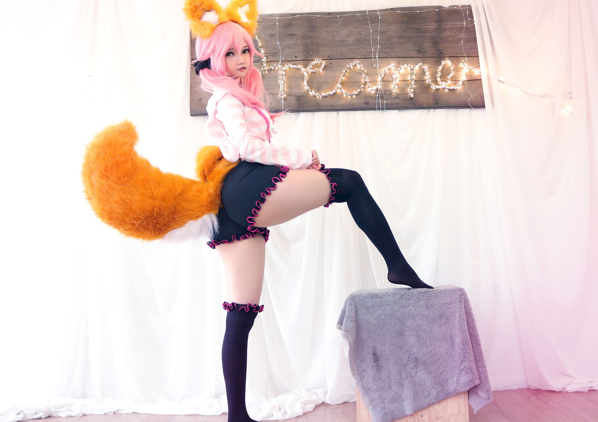 Coser ͼ Godzilla Tamamo Uniform School Potato coserӰ ģ P.9