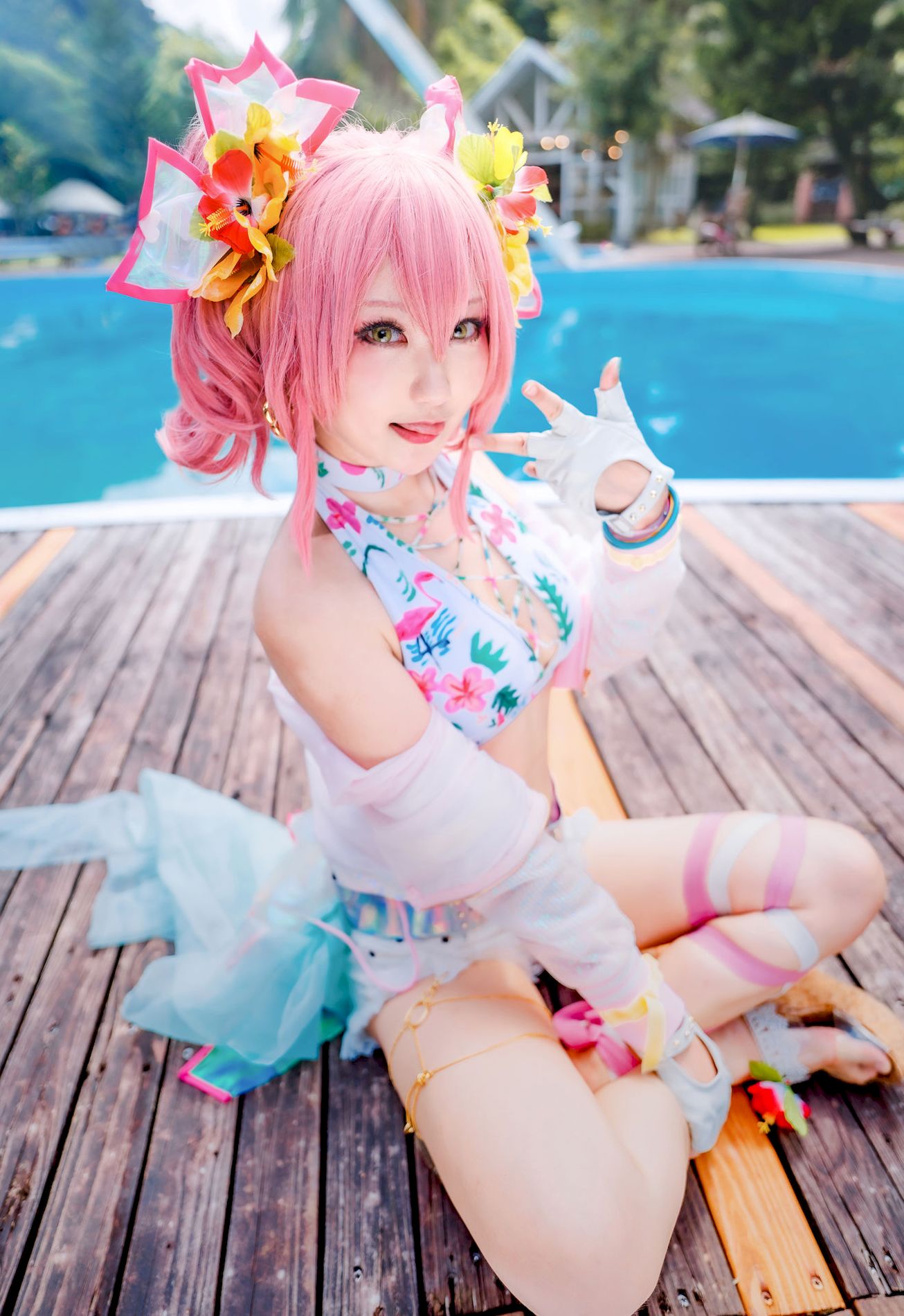 [Cosplay] coserӰ ģ Jougasaki ߾ϸͼ THE HIKO Mika STER  iDOLM P.5