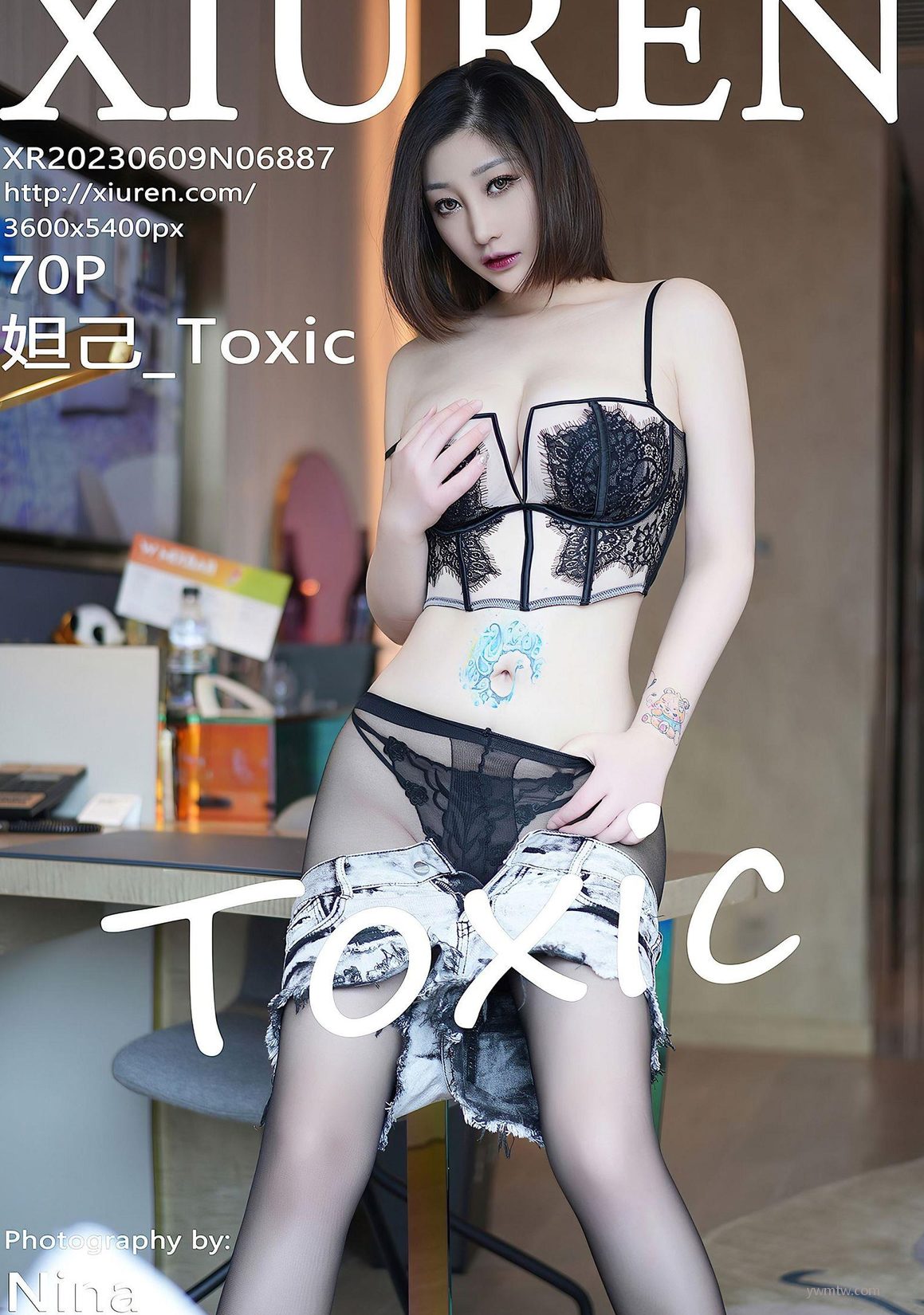 ɫ 槼 [xiurenͼ] Toxic   No.6887 ģ ᱡɫ˿ P.3